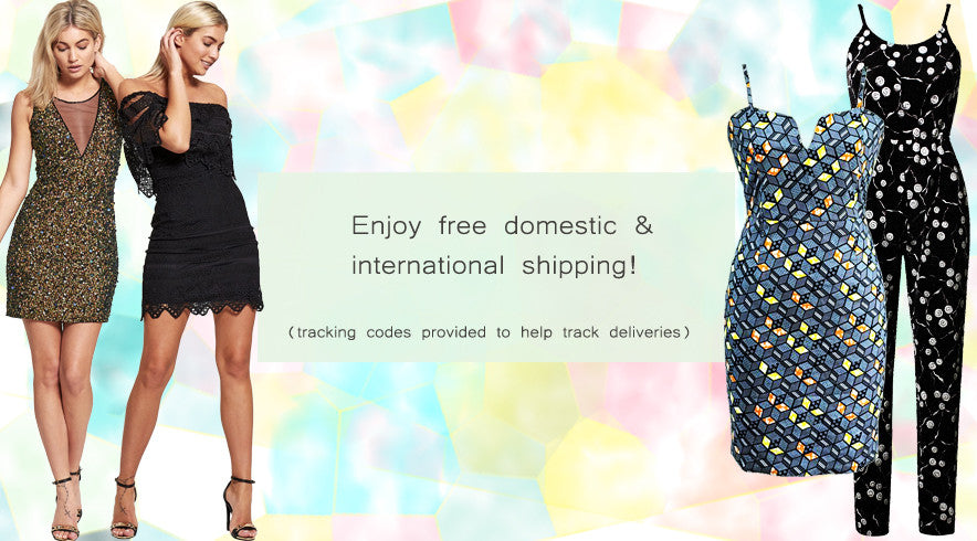 Free domestic and international shipping!