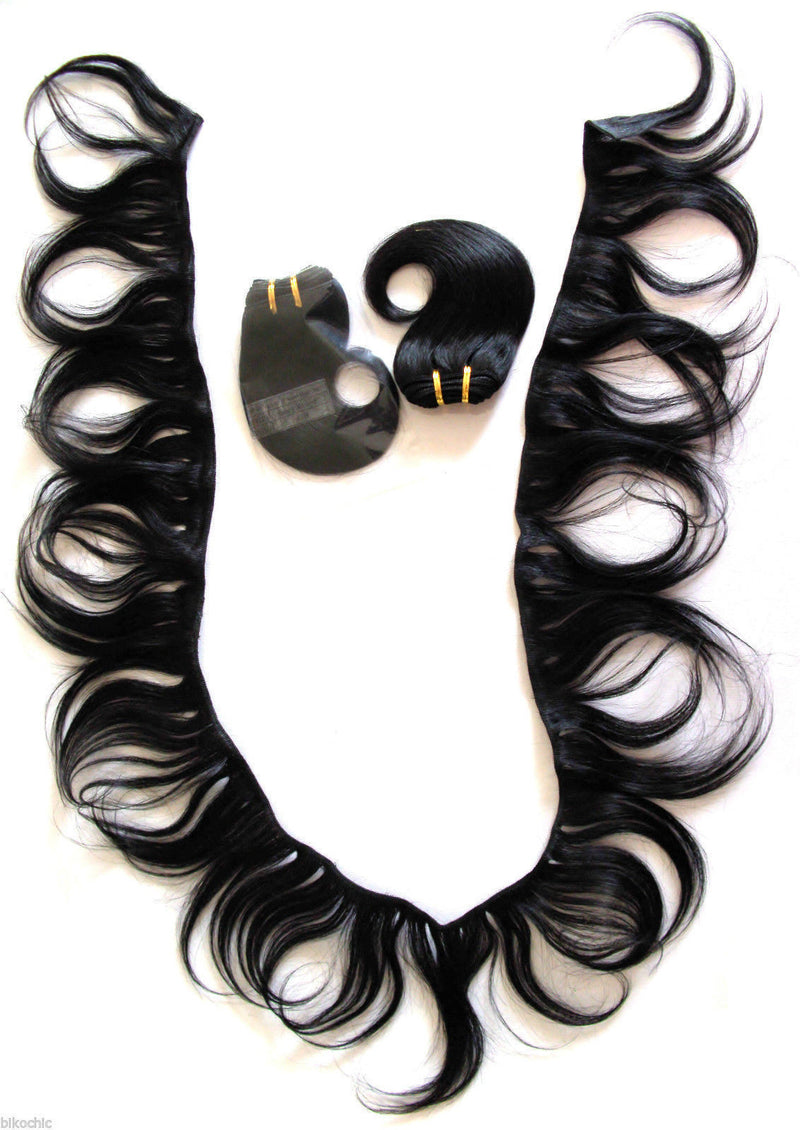 Hair collection featuring wigs, hair extensions and styling products.