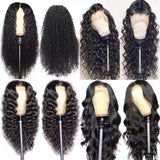 , Front Lace Chemical Fiber Long Curly Hair European And American Wig Headgear - IkoChic