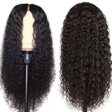 , Front Lace Chemical Fiber Long Curly Hair European And American Wig Headgear - IkoChic