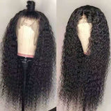, Front Lace Chemical Fiber Long Curly Hair European And American Wig Headgear - IkoChic