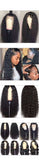 , Front Lace Chemical Fiber Long Curly Hair European And American Wig Headgear - IkoChic