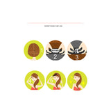 , Front Lace Chemical Fiber Long Curly Hair European And American Wig Headgear - IkoChic