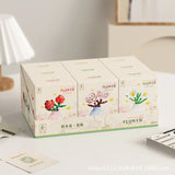 Decorative Jars, Building block pot plant bouquet of flowers, roses, lily building blocks, toys with flower pots, cute living room ornaments gift - IkoChic