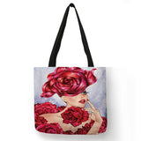 Accessory, Afro Girl Print Tote Bag - IkoChic