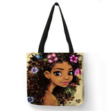 Accessory, Afro Girl Print Tote Bag - IkoChic