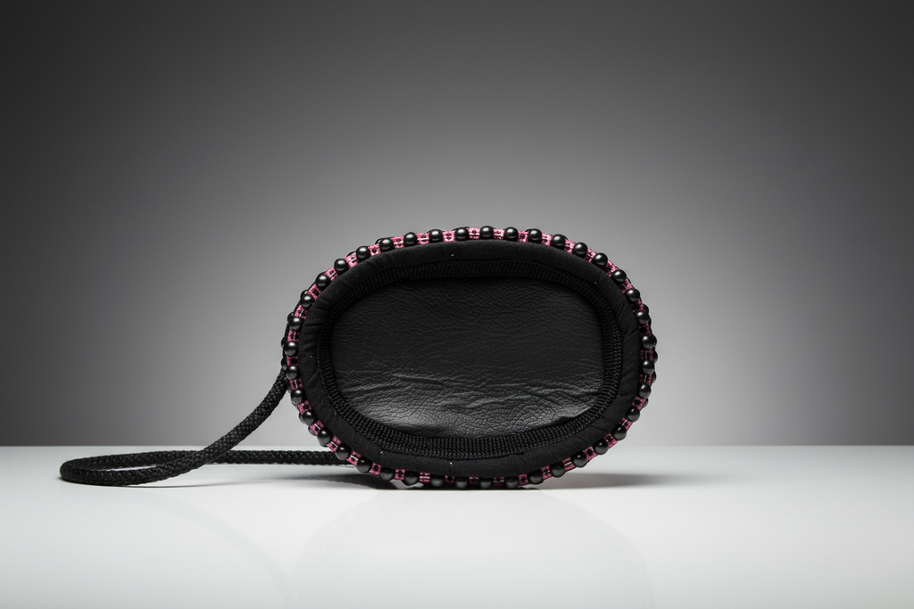 Bags, Purple Beaded Bohemian Satchel / Bag - IkoChic