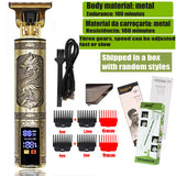 Shaving & Grooming, T9 Hair Clipper Repair Beard Shaving Body Hair Trimmer Clippers Electric Machine Men Haircut Machine 0mm Barber Shaver - IkoChic