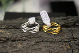 Jewelry & Watches, Twig Ring: Sterling Silver Jasmine Branch Design (Unisex, Handmade) - IkoChic
