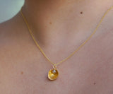 Jewelry & Watches, Pearl Pendant Necklace: Real Sea Shell Detail - Gold-Plated Silver - IkoChic