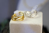 Jewelry & Watches, Twig Ring: Sterling Silver Jasmine Branch Design (Unisex, Handmade) - IkoChic