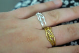 Jewelry & Watches, Twig Ring: Sterling Silver Jasmine Branch Design (Unisex, Handmade) - IkoChic
