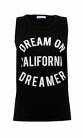 Shirts & Tops, "Dream On" Baggy Vest Top - IkoChic
